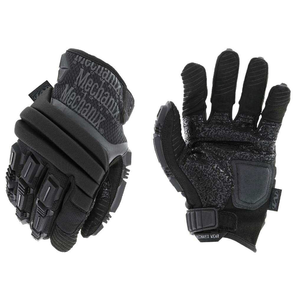 メカニクスウェア M-Pact2 タクティカルグローブ [ コバートブラック / Lサイズ ] Mechanix Wear エムパクト2 D3O 衝撃吸収 TRP ハンティンググローブ ミリタリーグローブ 手袋 軍用手袋 サバゲーグローブ LE装備