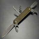 MKM アーミーナイフ Malga 6 キャンバスマイカルタ グリーン MK MP06-GC マニアゴナイフメーカーズ Multipurpose Knife マルガ6 十徳ナイフ マルチツール 万能ナイフ 万能ツール 軍用ナイフ