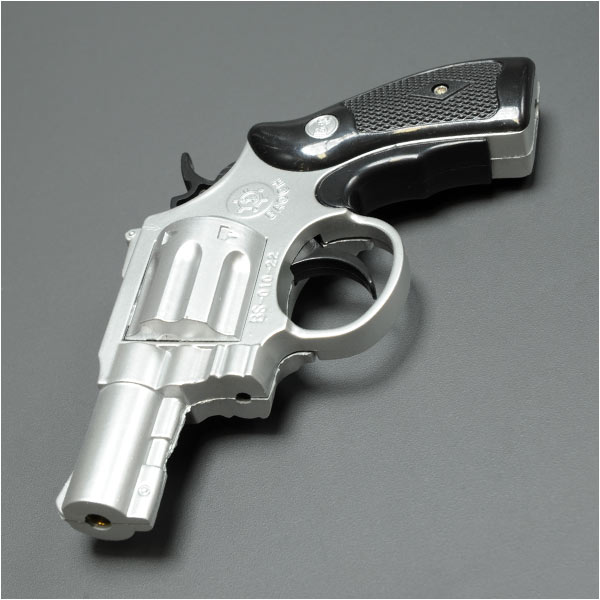 ターボライター ピストル型 リボルバー [ シルバー ] 0011951-0002 ガスライター 抹消 ハンドガン GLOCK 着火具 喫煙グッズ タバコグッズ 喫煙用品 スモーキンググッズ 煙草