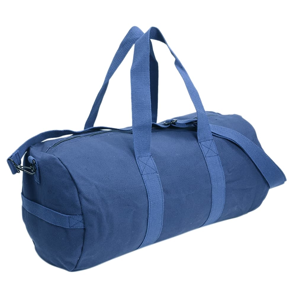 ロスコ 帆布・キャンバスバッグ メンズ ROTHCO ダッフルバッグ 19インチ キャンバス製 [ ネイビーブルー ] ロスコ Canvas Shoulder Duffle Bag ボストンバッグ ミリタリーバッグ 旅行 サバゲー ドラムバッグ スポーツバッグ