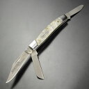 SCHRADE 折りたたみナイフ Cracked Ice ストックマン IMP14L 通販 通信販売 ストックマンナイフ 三刃ポケットナイフ スリップジョイントナイフ 伝統的ナイフ 軽量ポケットナイフ Schradeナイフ 携帯用ナイフ