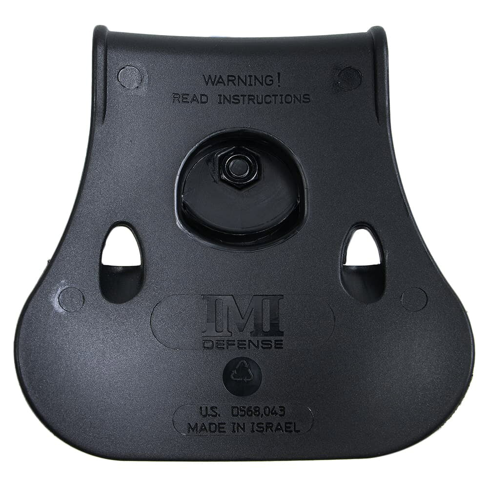 ミリタリーショップ レプマートのIMI Defense ピストルマガジンポーチ Makarov PM マカロフ用 シングル SP09 [ ブラック ] IMIディフェンス IMI-ZSP09 イスラエル製 Single Magazine Pouch マグポーチ ピストルマグポーチ サバゲーポーチ ピストルマガジンケース ピストルマガジンバッグ｜アングル3