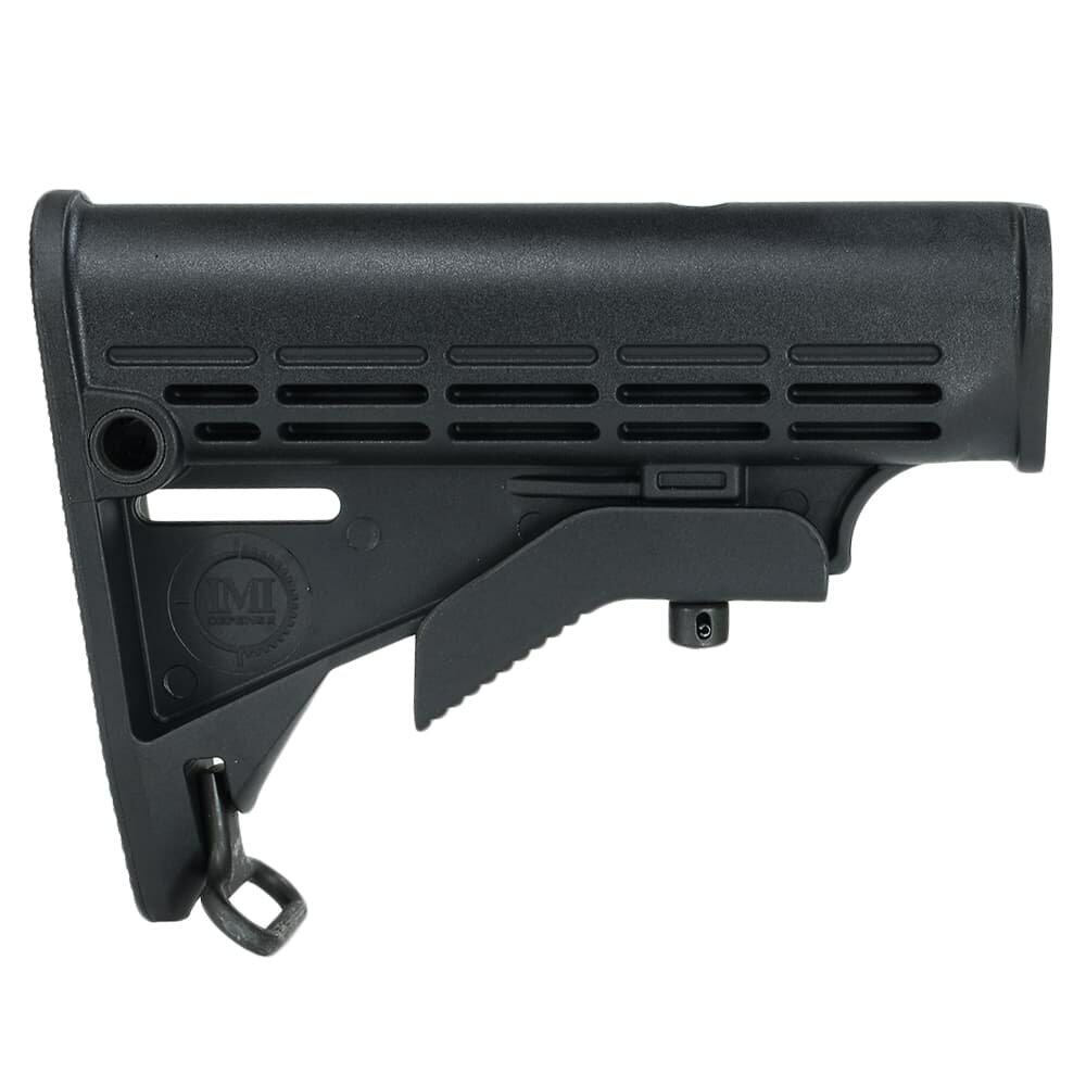 IMI DEFENSE バットストック AR-15/M4用 QDスリングスイベル対応 IMI-ZS100 [ ブラック ] IMIディフェンス リトラクタブルストック AR15 M4A1 樹脂製ストック 樹脂製銃床 樹脂ストック ライフルストック 銃床 ガンストック(3)