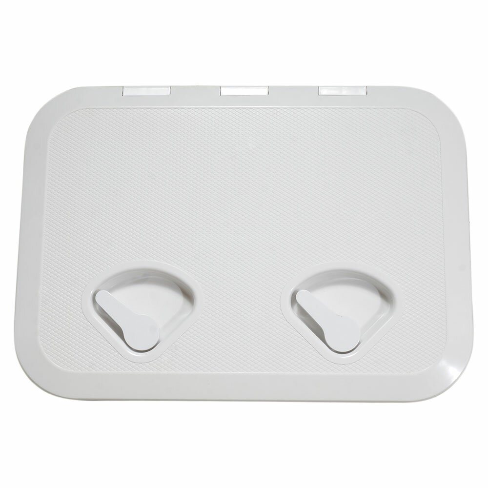 デッキハッチ 点検口 ABS樹脂 ダブルハンドル 船舶 RV/キャンピングカー用 32×44cm キャンピングカー用..