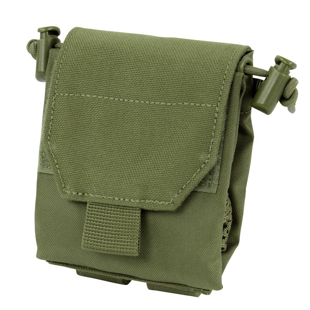 CONDOR マイクロダンプポーチ STANAG ライフルマガジン収納可能 [ オリーブドラブ ] コンドル MICRO DUMP POUCH NATO ベルトポーチ ユーティリティーポーチ ミリタリーポーチ サバゲー装備 サバゲーポーチ 軍用ポーチ