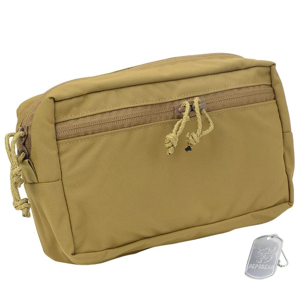 REPSGEAR 横型ユーティリティポーチ GPモデル MOLLE対応 PT-PH39 [ コヨーテブラウン ] レプズギア 多..