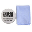 SMILE-EYE TACTICAL 曇り止めクロス クリーナー 心が曇らないアレ 防曇クロス メガネ拭き アイウェア サングラス 眼鏡 サバゲー ゴーグル