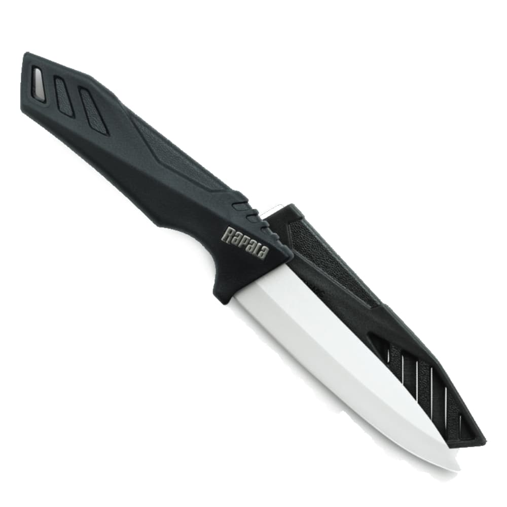 ラパラ ユーティリティナイフ RCD セラミック製 シース付 [ ブラック ] RAPALA Ceramic 釣り用ナイフ 釣り具 アウトドアナイフ 刃物 キャンプナイフ 渓流ナイフ 野外 キャンプ