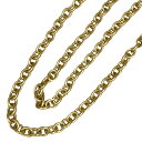 アズキチェーン 真鍮製 クラフトパーツ 環サイズ約15×12mm [ 1m ] くさり クサリ ウォレットチェーン 丸カン ハンドメイド 色合い深い 長さ調節 環