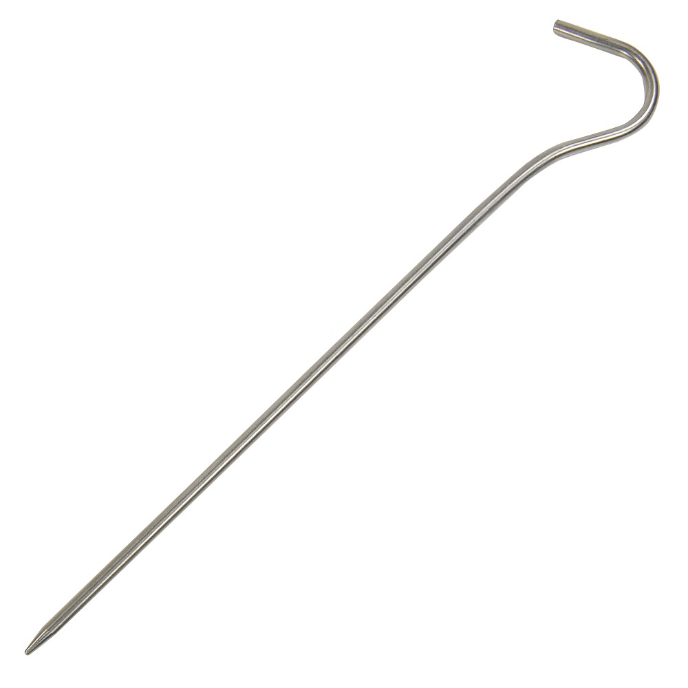 ペグ 杭 固い地面でも使えるチタン製テント用ペグテント設営時に、地面に挿して固定して使うテント用ペグ。ペグ上部をフック状に曲げたピンペグになります。軽量で強度と耐食性に優れたチタンでできているため、扱いやすいだけでなく比較的硬い地面でもお使いいただけます。バイクツーリングや登山など、とにかく軽量化を目指す方におすすめ。地面に打ち込む際は、ガイライン(張り綱)と直角になるようにして打ち込み使用して下さい。※製品の仕様、外観はメーカーより予告なく変更されますので、気になる点や、詳細はメールで別途お問合わせください。PC・モニタの環境で色が実物と多少異なる場合があります。布製品などは個体差があり、寸法に誤差が多少ありますので、ご了承くださいませ。ペグの詳細全長約165mm直径約3mm素材チタン重量約6g他のバリエーションはこちら[ 1本 ][ 6本セット ][3004][d01312871136224003004]テント タープ テントアクセサリー テント用品 キャンプ用品 テントペグ タープペグ ステーク グラウンドペグ アンカーペグ 杭 付属品 オプション 付帯品 交換部品 パーツ 部品 修理用 取替 取り替え 予備 消耗品 リペア レジャー アウトドア キャンプ レプマート repmart 激安通販 激安販売狩猟・アウトドア ＞ アウトドア用品 ＞ テント・タープ ＞ テントアクセサリー ＞ ペグ[ペグ]狩猟 アウトドア [アウトドア用品/テント タープ/テントアクセサリー/ペグ]【チタンピンペグ 165mm チタニウムペグ [ 6本セット ]】テント設営時に、地面に挿して固定して使うテント用ペグ。ペグ上部をフック状に曲げたピンペグになります。軽量で強度と耐食性に優れたチタンでできているため、扱いやすいだけでなく比較的硬い地面でもお使いいただけます。バイクツーリングや登山など、とにかく軽量化を目指す方におすすめ。地面に打ち込む際は、ガイライン(張り綱)と直角になるようにして打ち込み使用して下さい。狩猟・アウトドア ＞ アウトドア用品 ＞ テント・タープ ＞ テントアクセサリー ＞ ペグ希望の方は、注文時に必ず、「メール便」を選択してください。このバナーのある商品は、注文時選択した場合のみ、送料250円(税込)で発送可能※マーク無し商品と同梱の場合770円(税込)※保証無しのメール便、または定形外郵便で発送（発送方法は選べません）支払い方法に代金引換はお選びいただけません。入金確認後、1週間以内の発送となります。「配達指定日」の対応できません。→→→詳しくはこちらを必ずご確認ください。&nbsp;