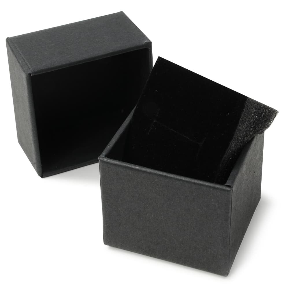 ギフトボックス 貼り箱 5×5×4cm アクセサリーケース  プレゼントボックス ジュエリーBOX 厚紙 スポンジ付き ラッピング パッケージ 無地 収納 梱包資材 梱包用品 発送資材 荷造り資材 荷造り用品