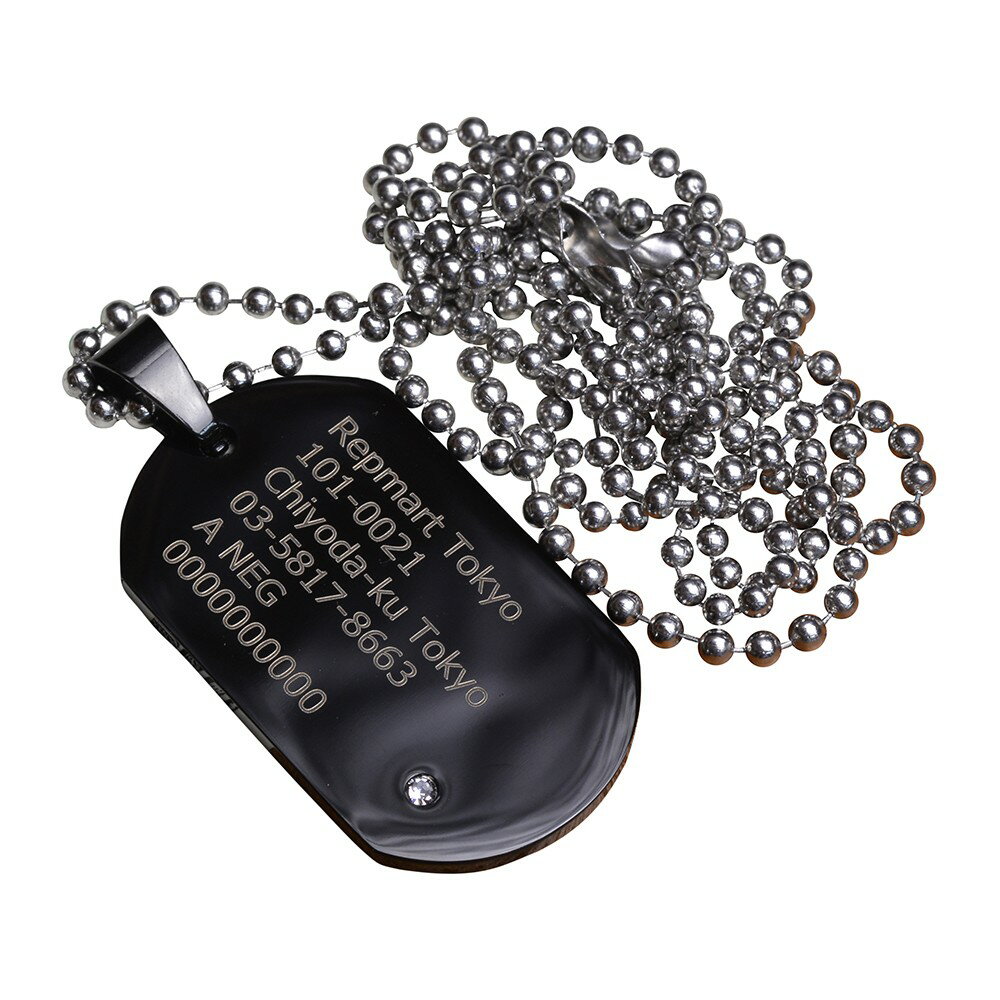 ���ȡ����դ��ɥå����� �������󥻥å� �졼��������� �ù�����2��3�Ķ��� [ �֥�å� / ξ�� ] �ɥå����� ǧ��ɼ DOG TAG �𤢤� �Ĥ䤢�� ...