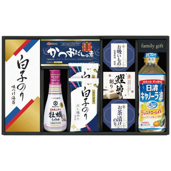 【ギフト包装・のし紙無料】創愛 キッコーマンしょうゆ&白子のり食卓詰合せ KSC-40E(B4)