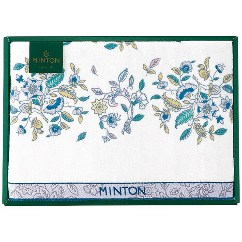 【送料無料・包装無料・のし無料】タオル美術館 ミントン バスタオル 05-3469300(B4)