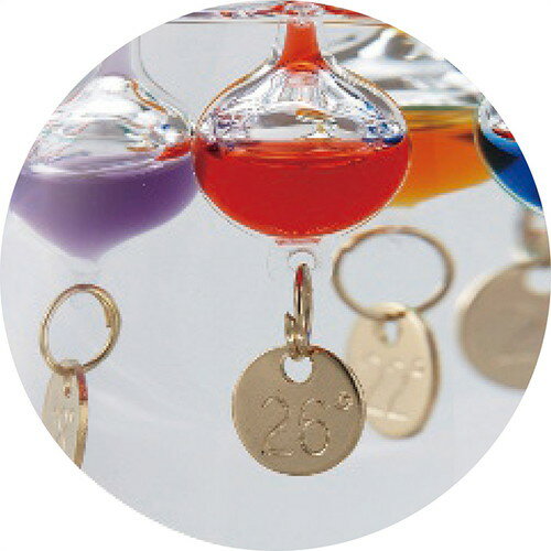 【ギフト包装・のし紙無料】茶谷産業 ガラスフロート温度計 しずくS 333-203(A5) [2]