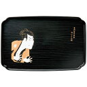 【ギフト包装・のし紙無料】紀州塗 和風カフェトレー 奴江戸兵衛 0774061(奴江戸兵衛)(B4)