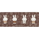 【ギフト包装・のし紙無料】ディックブルーナ PVCロングマット120cm ラインアート 720916(A3)