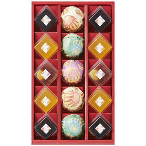 【お歳暮・送料無料】ひととえ 菓と果-てまり- KTA-15(A4)