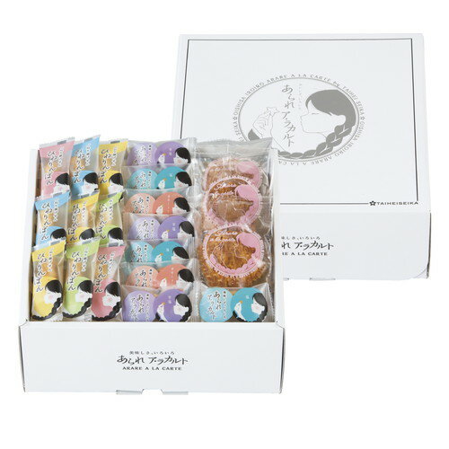 【お歳暮・送料無料】美味しさ、いろいろ あられ ア・ラカルト AR-30N 御歳暮