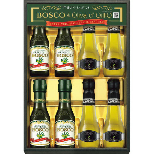 【お中元・送料無料】ボスコ&オリーバデオイリオEXVオリーブオイルギフト BLー50 御中元