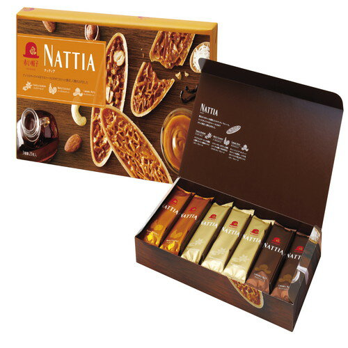 【ギフト包装・のし紙無料】赤い帽子 ナッティア21枚入 16753(A4)