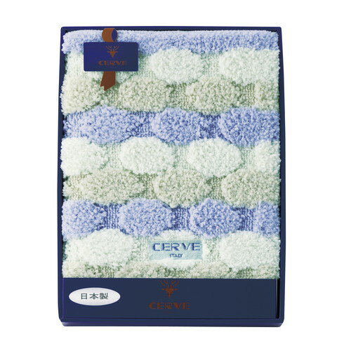【ギフト包装・のし紙無料】チェルベ ドット キッチンマット ブルー 090969(A3)