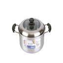 【送料無料・包装無料・のし無料】ローザー IH対応両手鍋24cm(ガラス窓付蓋) RB-2318(A3)