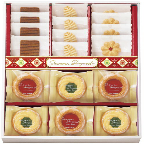 【ギフト包装・のし紙無料】シュクルリブーケ ベイクドクッキーセット BC-30(A3)