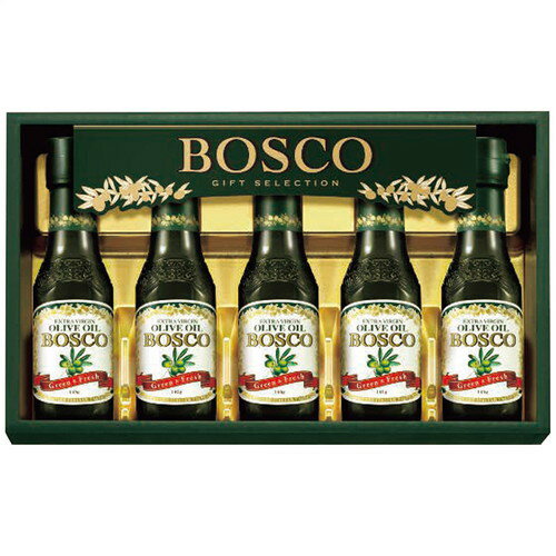 【ギフト包装・のし紙無料】ボスコ オリーブオイルギフト BG-30(A4)