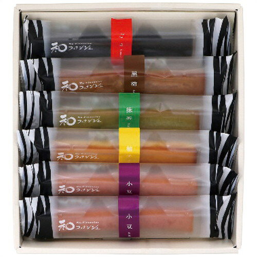 Set, Assortment - 【ギフト包装・のし紙無料】井桁堂 和フィナンシェ 6個入 WF1000(B5)