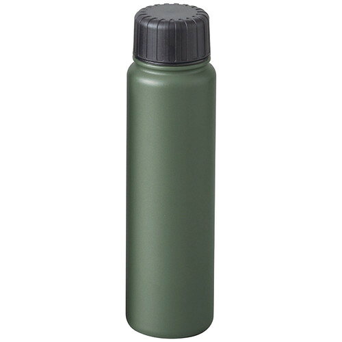 【ギフト包装・のし紙無料】ククナ 炭酸兼用真空断熱ステンレスボトル500ml KKN-CB500GY(カーキグレー)(B5)