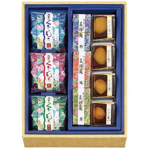 【ギフト包装・のし紙無料】河内駿河屋 花利休 和菓子詰合せ FR-15(A4)