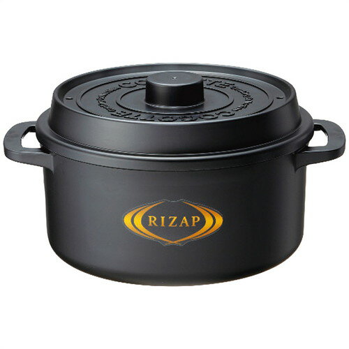 Rakuten - 【ギフト包装・のし紙無料】RIZAP ココット風電子レンジ用鍋 MWCP2/571701(B5)