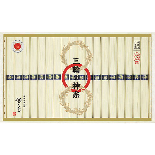 【お中元・送料無料】三輪の神糸(蔵出し二年物)18束 A-30S 御中元 digital7-10297786 トキワダイレクト パッケージ画像