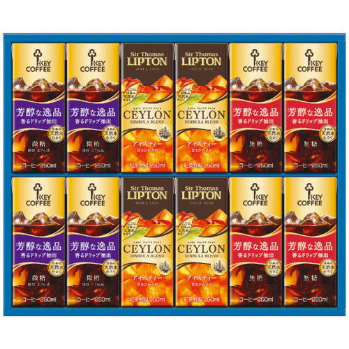 樂天商城 - 【送料無料・包装無料・のし無料】キーコーヒー 天然水飲料ギフト TPL-20(B4)