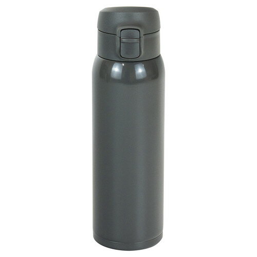 【送料無料・包装無料・のし無料】モテコ ワンタッチ栓マグボトル500ml グレー RH-1675(A5)