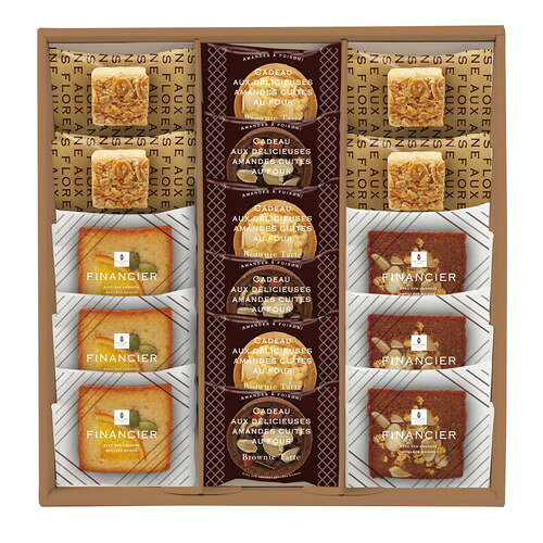 组合, 礼盒 - 【ギフト包装・のし紙無料】井桁堂 ガトーサンク 16個入 GC16(A3)