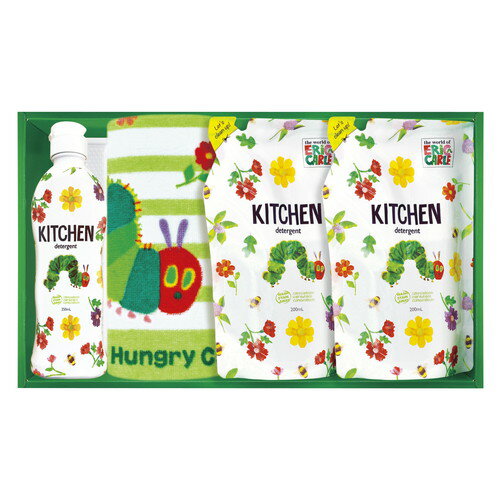 【送料無料・包装無料・のし無料】はらぺこあおむし キッチン洗剤セット H-15AZ(A4)