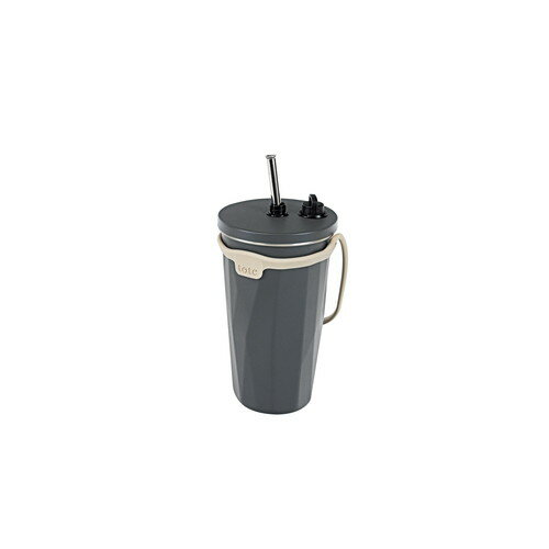 Other - 【ギフト包装・のし紙無料】トート ストロー付2Wayタンブラー570ml チャコール RH-1761(A5)