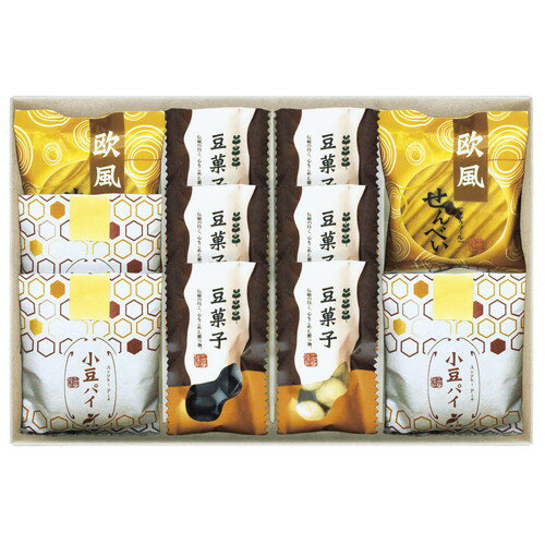 Set, Assortment - 【ギフト包装・のし紙無料】小豆パイ・欧風せんべい和菓子詰合せ DW-25R(A4)