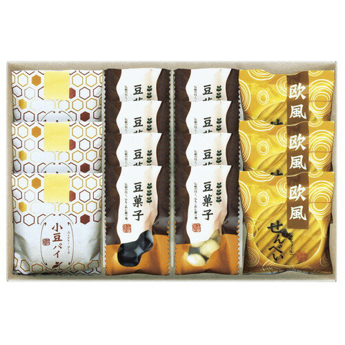 【ギフト包装・のし紙無料】小豆パイ・欧風せんべい和菓子詰合せ DW-30R(A4)