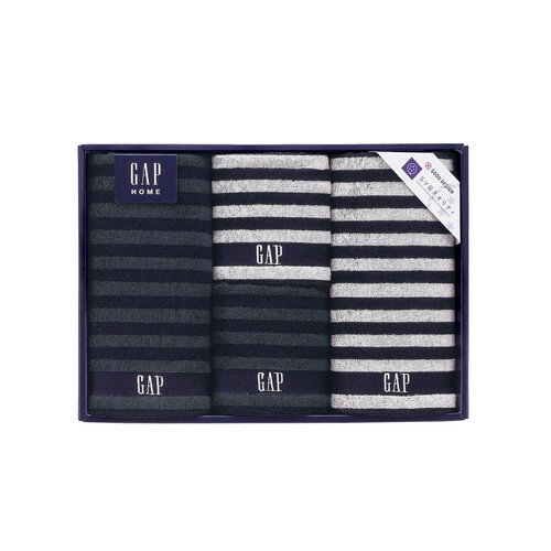 Towel - 【送料無料・包装無料・のし無料】GAP HOME タオルセット 54-3049400(A3)