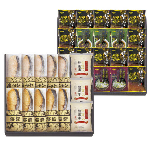Other - 【送料無料・包装無料・のし無料】鮭乃家 そのまま食べれる鮭切り身 フリーズドライと金賞健康米セット SY2SR-ACJ5(A3)