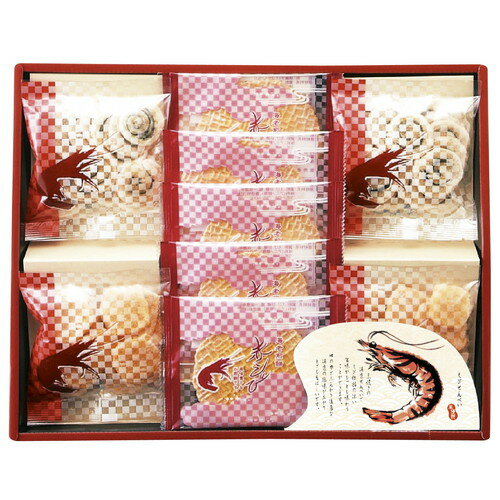 Set, Assortment - 【送料無料・包装無料・のし無料】華優雅 えびせんギフト EYG-CR(B4)