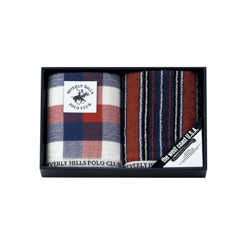【送料無料・包装無料・のし無料】ビバリーヒルズポロクラブ フェイスタオル2P BP1523(A5)