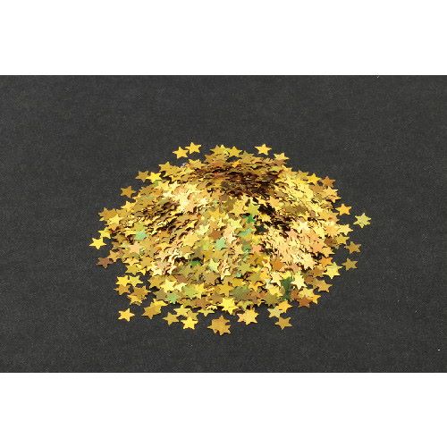 約5mmの星型のホログラムグリッターです。ネイルに使ったり、レジンやスライムなどに封入すると、キラキラ輝きます。■約5mm