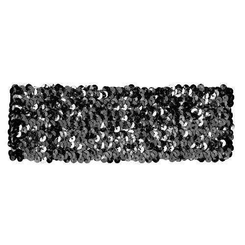 アーテック メタリックワイドターバン ブラック