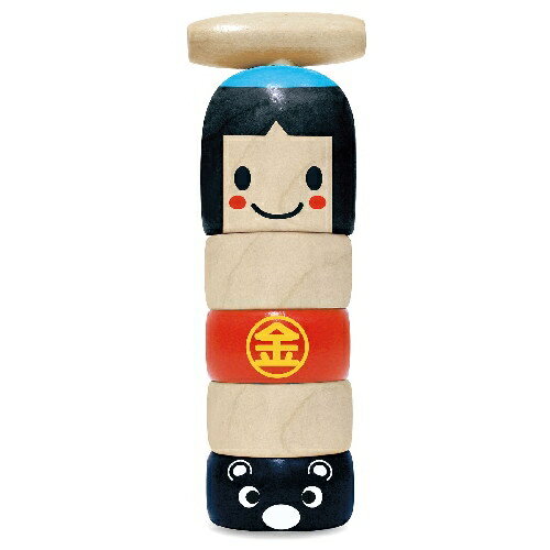 アーテック 金太郎だるま落し(木製玩具)(4)