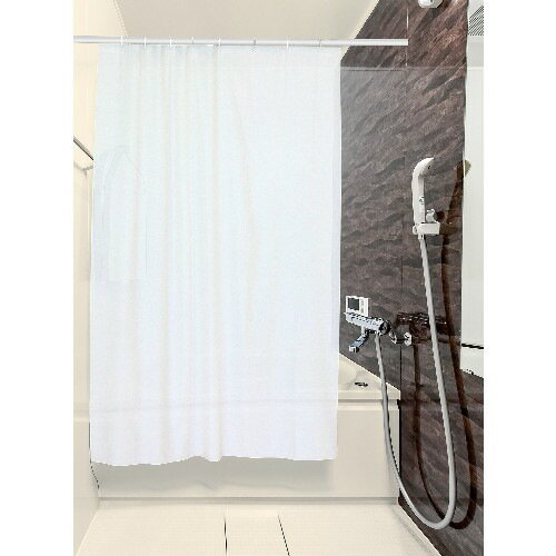 アーテック シャワーカーテン ホワイト 130×178cm フック付き アーテック シャワーカーテン ホワイト 130×178cm フック付き
