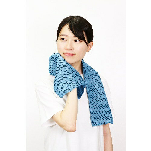 アーテック 冷感タオル スカイブルー